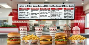 Menu prices